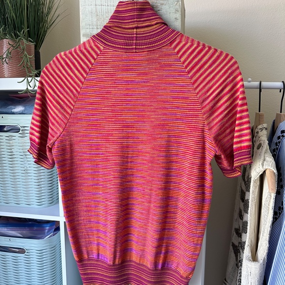 Missoni |  VINTAGE 1980's Turtleneck Sweater size 40  AUTHENTIC Orange Label - Picture 11 of 12